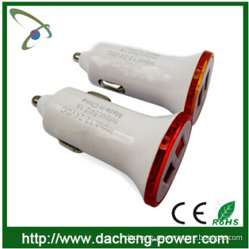 dc 12v-24v input car charger with 2.1A usb output